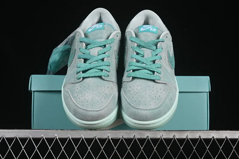 All categories Air Jordan Jordan series basketball shoes Air Jordan 1 Low Air Jordan 1 Low "Washed Teal" AJ1 Joe 1 ice mint low-top cultural casual sneakers HQ8111-300